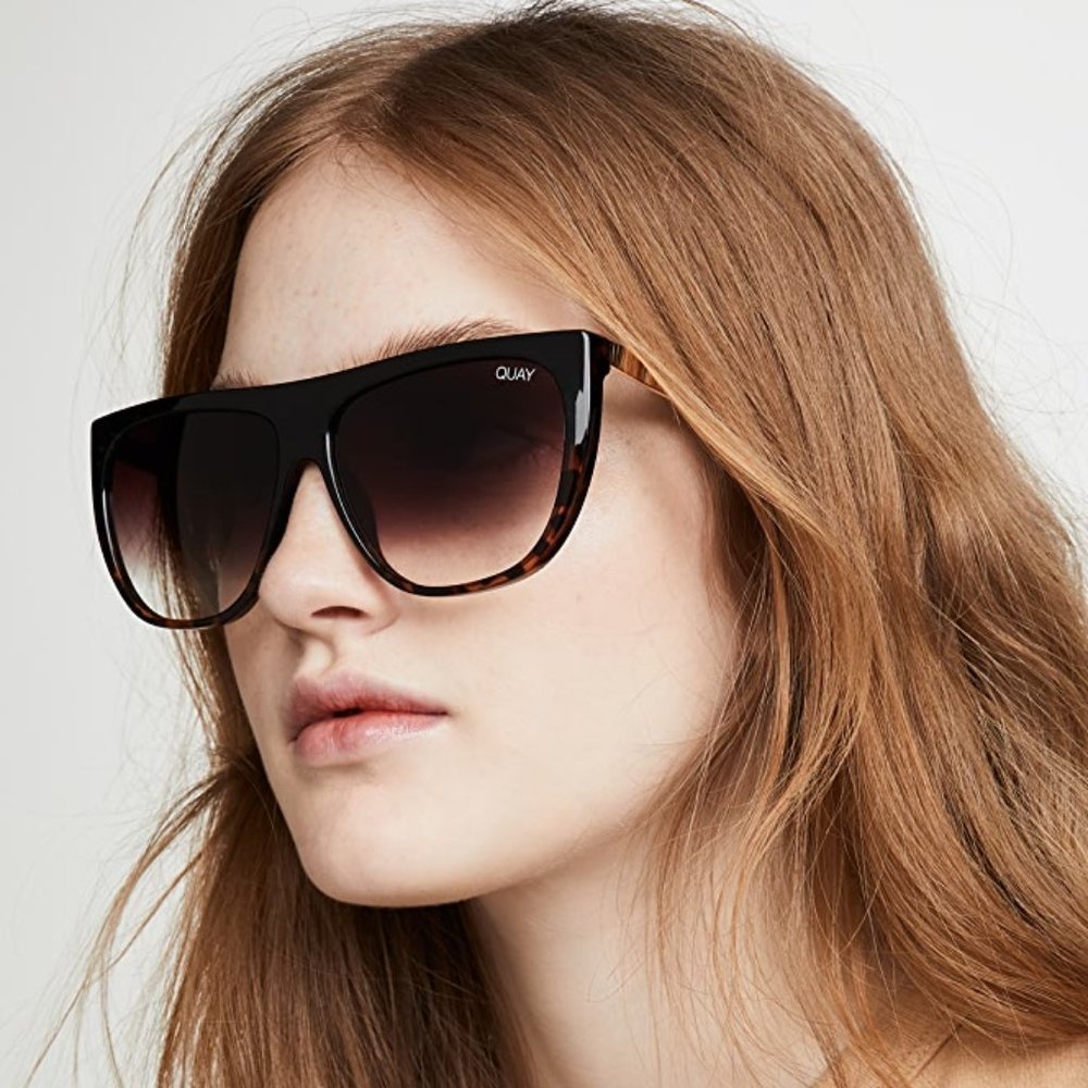 QUAY AUSTRALIA DRAMA BY DAY sunglasses blk/tort